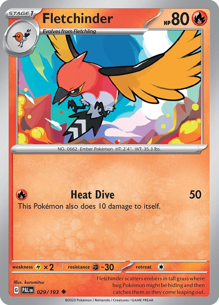 Fletchinder – Paldea Evolved