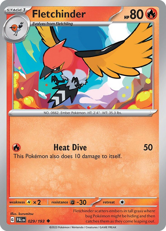 Fletchinder – Paldea Evolved