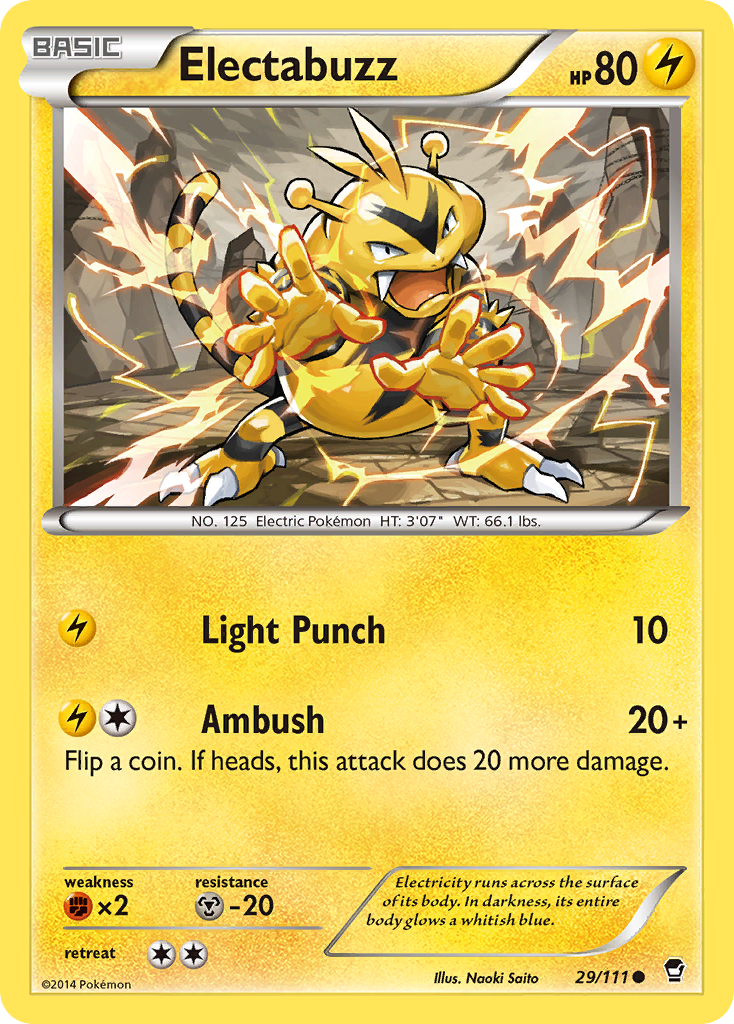 Electabuzz – Furious Fists