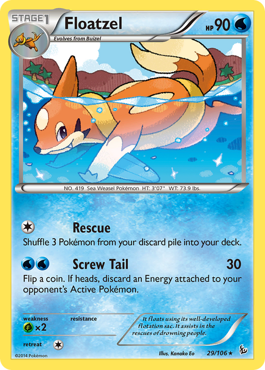 Floatzel – Flashfire