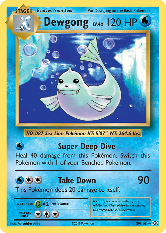 Dewgong – Evolutions