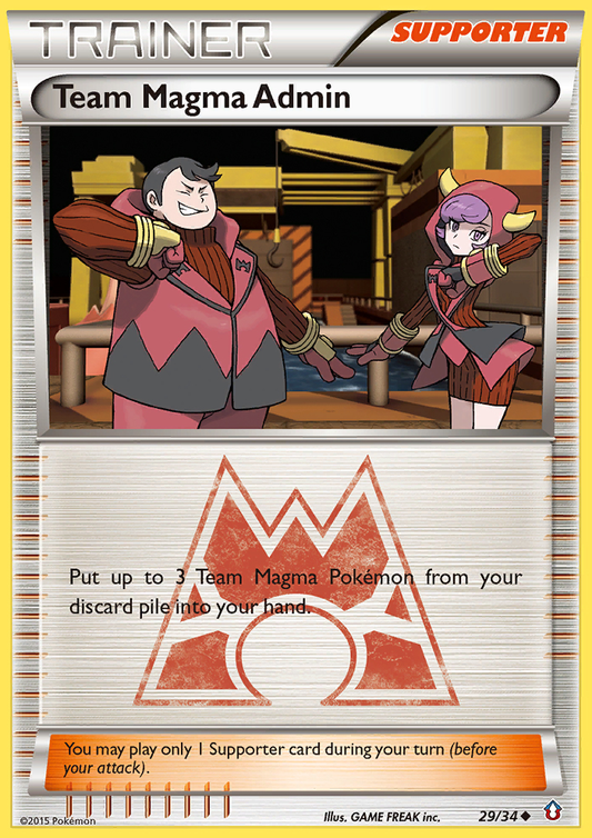 Team Magma Admin – Double Crisis