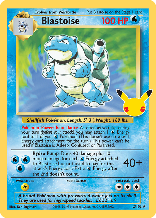 Blastoise – Celebrations: Classic Collection
