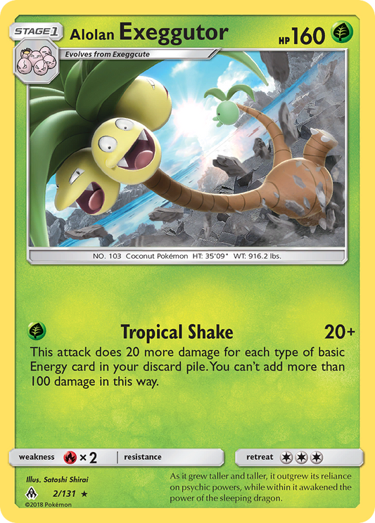 Alolan Exeggutor – Forbidden Light