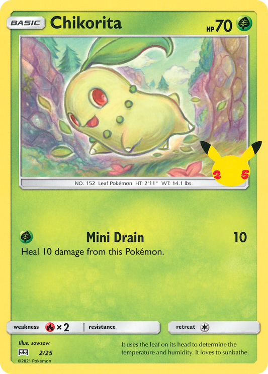 Chikorita – McDonald's Collection 2021