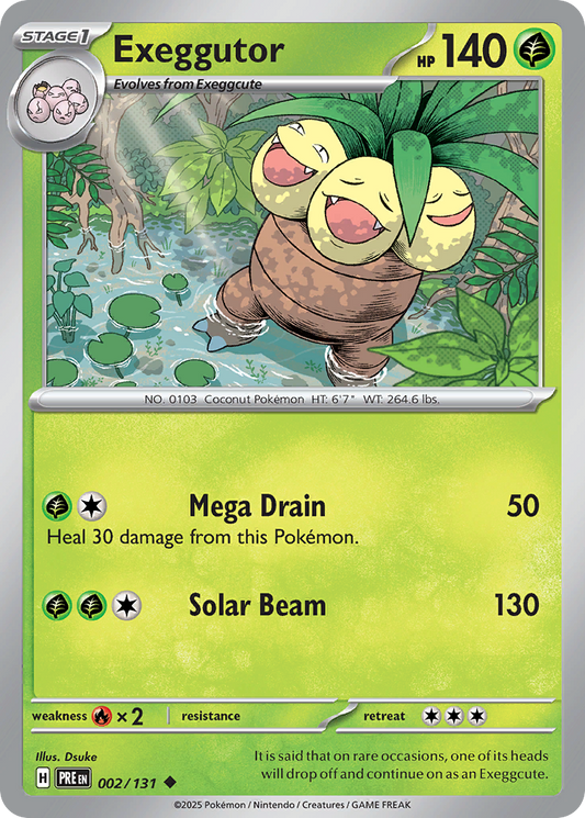 Exeggutor – Prismatic Evolutions