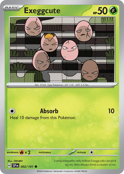 Exeggcute – Surging Sparks