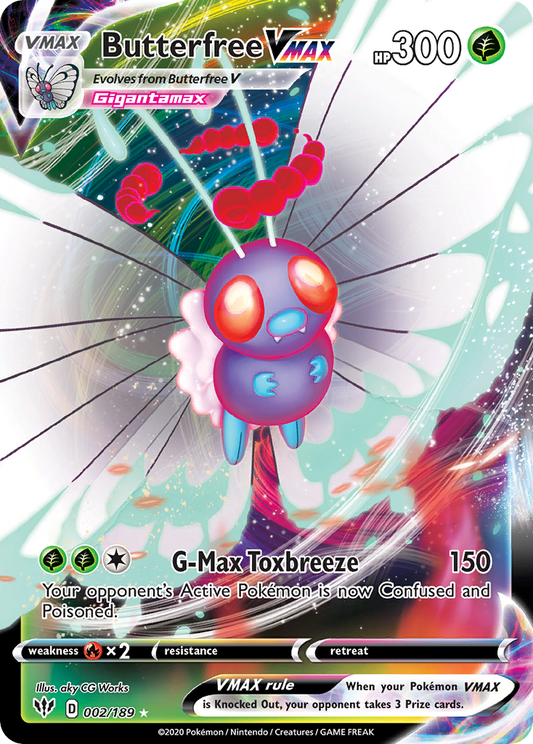 Butterfree VMAX – Darkness Ablaze