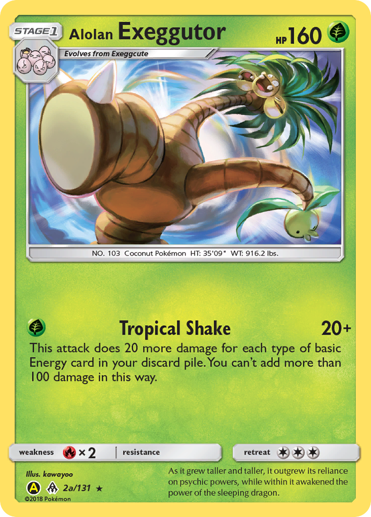 Alolan Exeggutor – Forbidden Light
