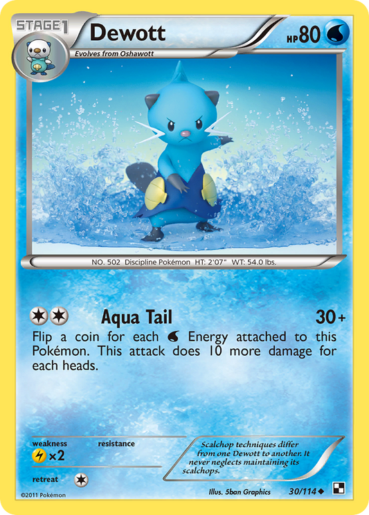 Dewott – Black & White