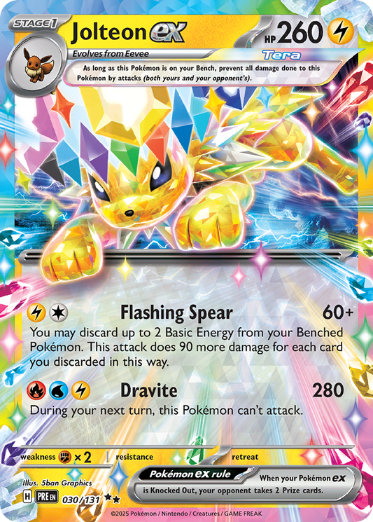 Jolteon ex – Prismatic Evolutions