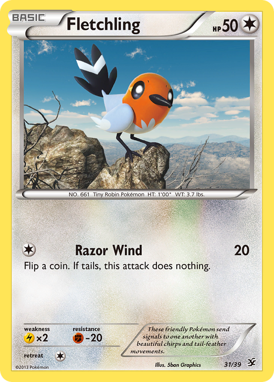 Fletchling – Kalos Starter Set