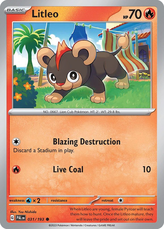 Litleo – Paldea Evolved