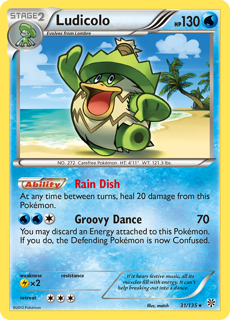 Ludicolo – Plasma Storm
