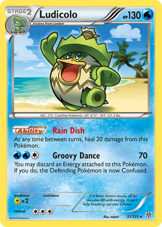 Ludicolo – Plasma Storm