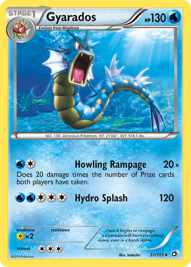 Gyarados – Legendary Treasures