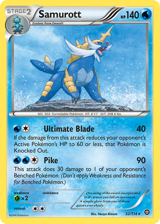 Samurott – Steam Siege