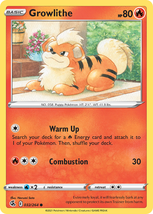 Growlithe – Fusion Strike