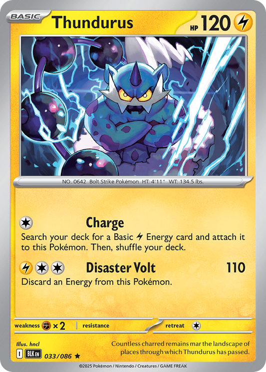 Thundurus – Black Bolt