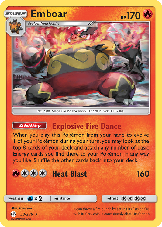 Emboar – Cosmic Eclipse