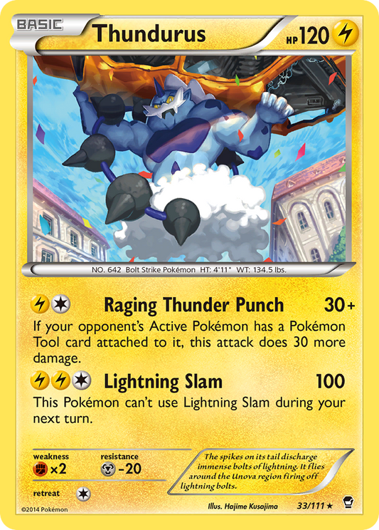 Thundurus – Furious Fists
