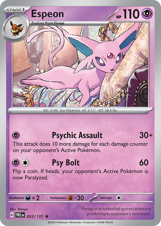 Espeon – Prismatic Evolutions