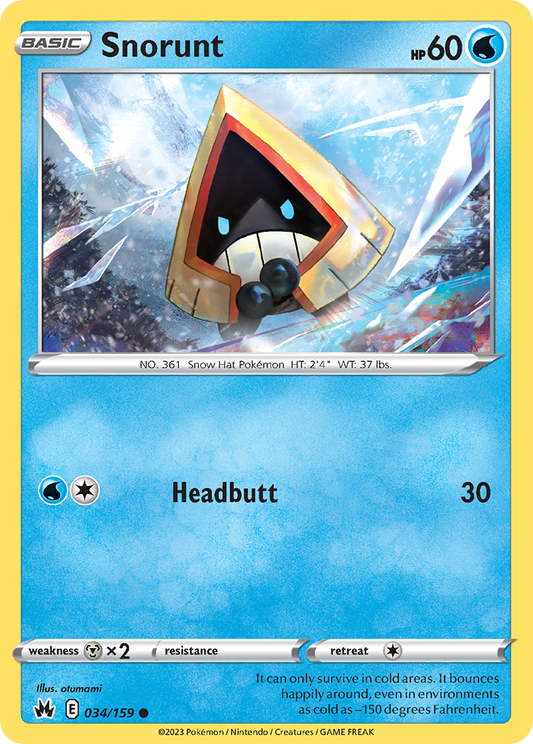Snorunt – Crown Zenith