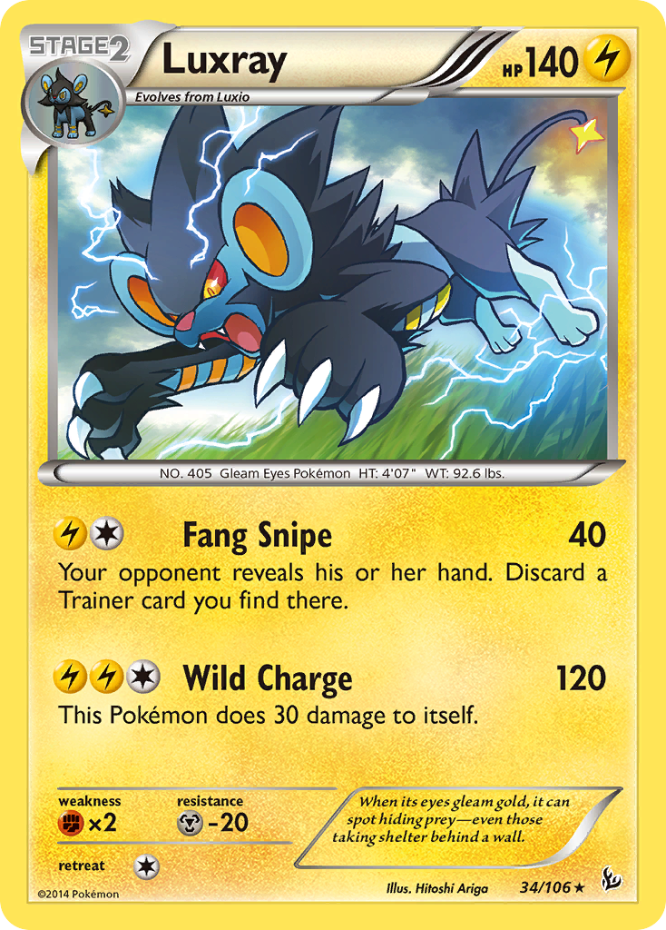 Luxray – Flashfire