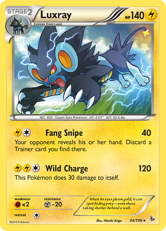 Luxray – Flashfire