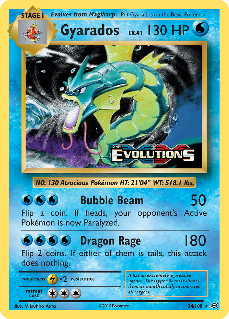 Gyarados – Evolutions