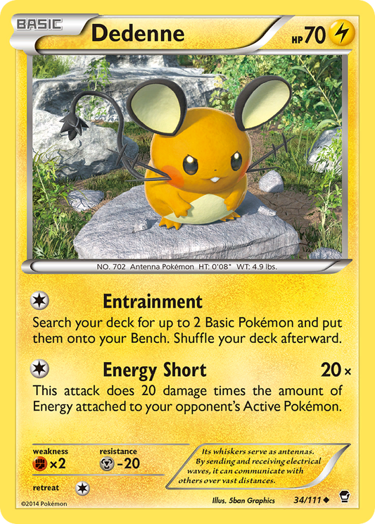 Dedenne – Furious Fists