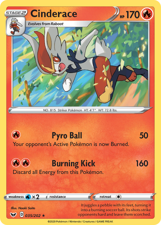 Cinderace – Sword & Shield