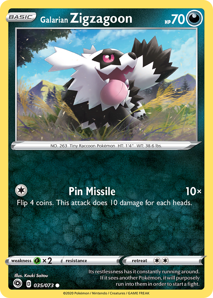 Galarian Zigzagoon – Champion's Path