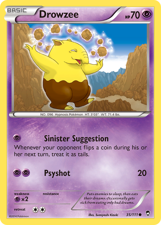Drowzee – Furious Fists