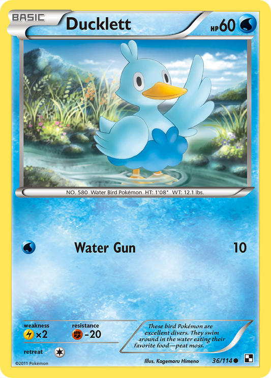 Ducklett – Black & White