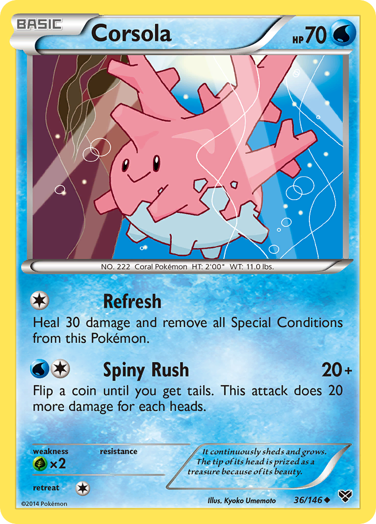 Corsola – XY