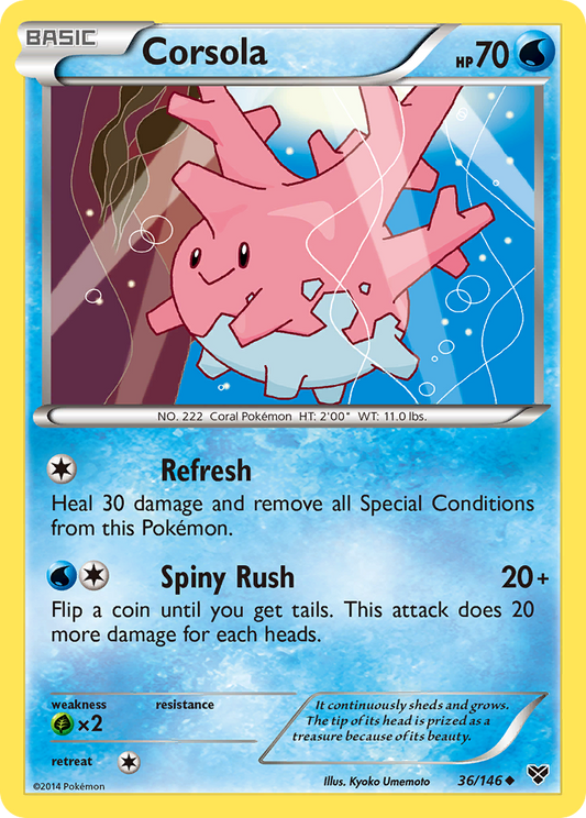 Corsola – XY