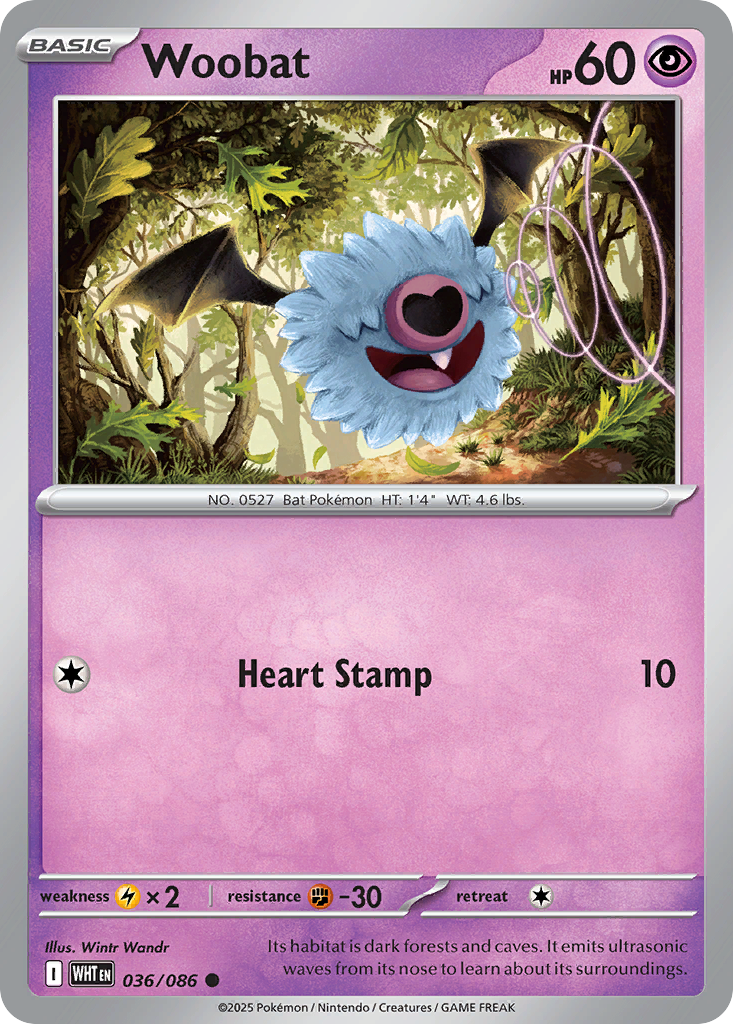 Woobat – White Flare