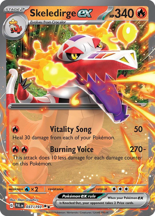 Skeledirge ex – Paldea Evolved