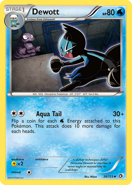 Dewott – Legendary Treasures