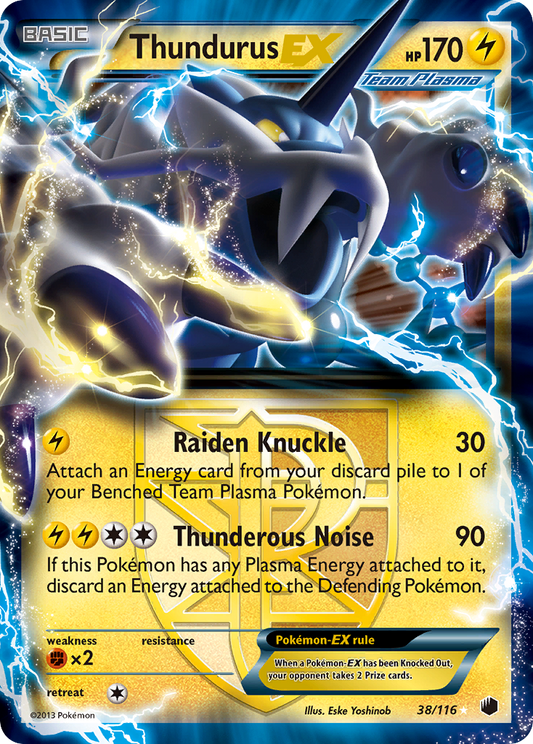 Thundurus-EX – Plasma Freeze