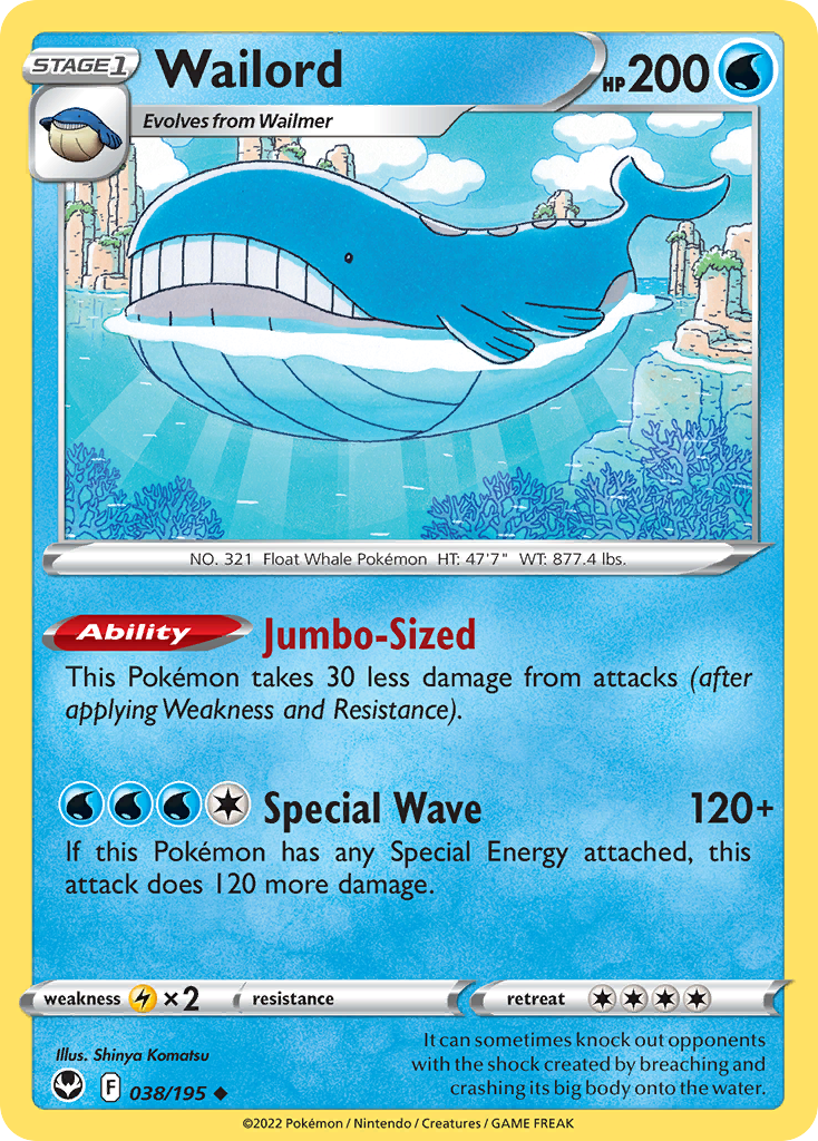 Wailord – Silver Tempest