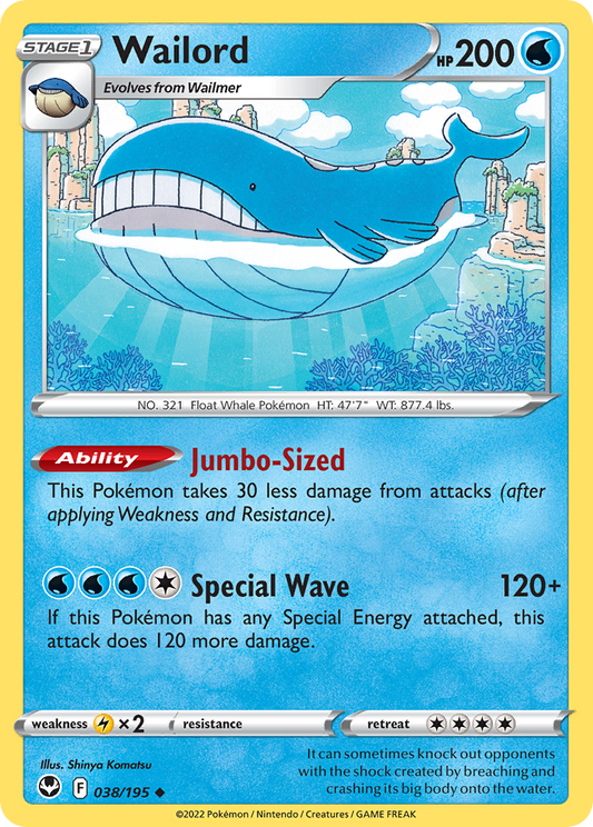 Wailord – Silver Tempest