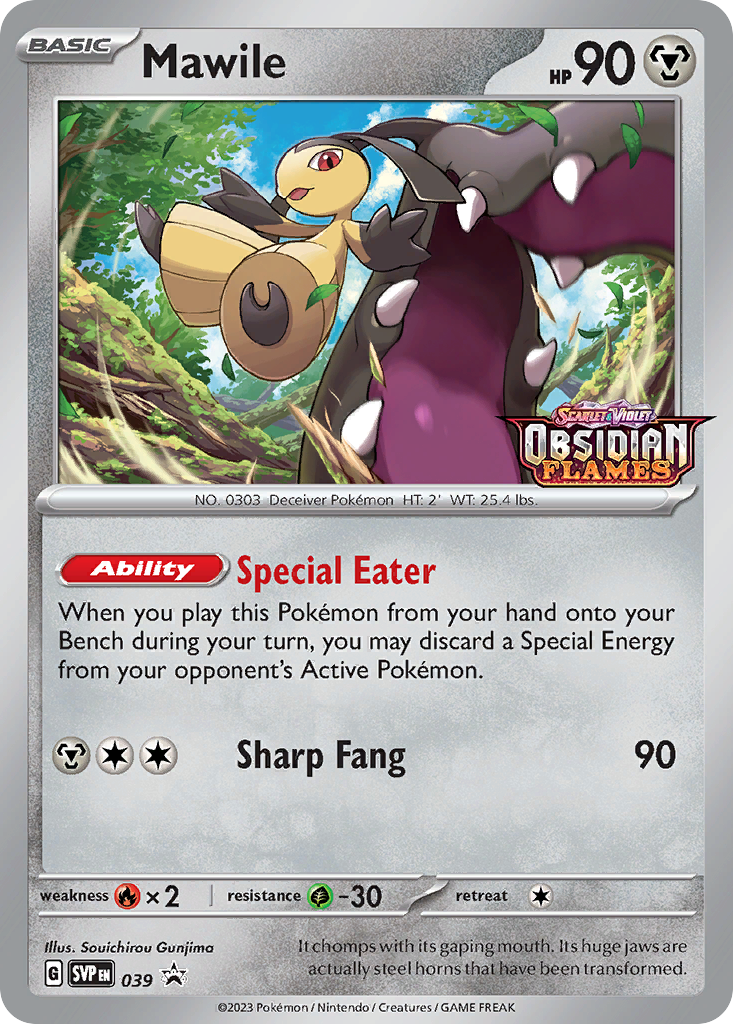 Mawile – Scarlet & Violet Black Star Promos