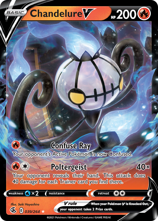 Chandelure V – Fusion Strike