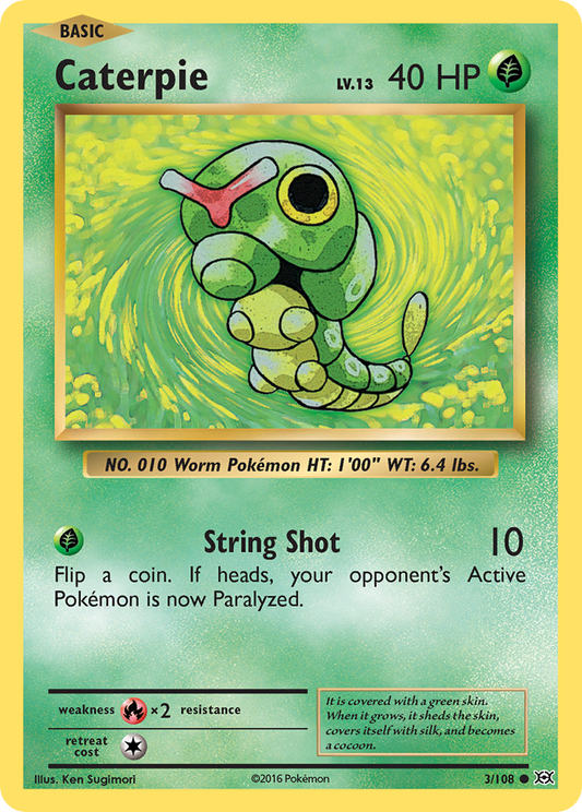 Caterpie – Evolutions