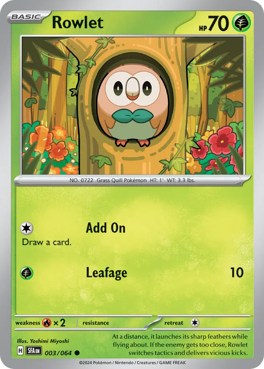 Rowlet – Shrouded Fable