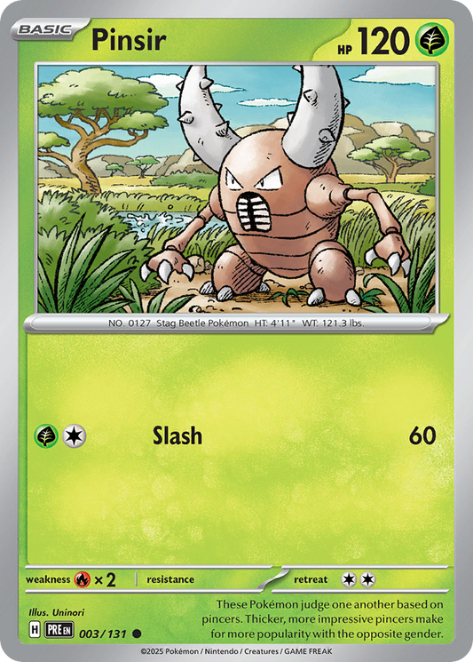 Pinsir – Prismatic Evolutions