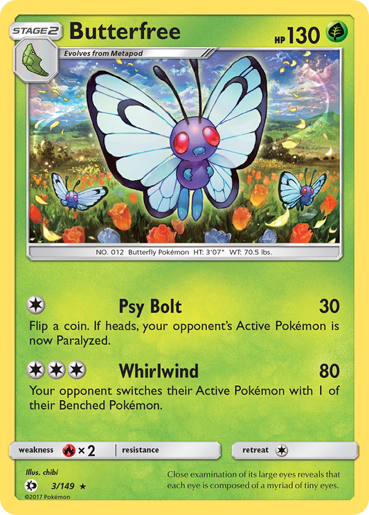 Butterfree – Sun & Moon