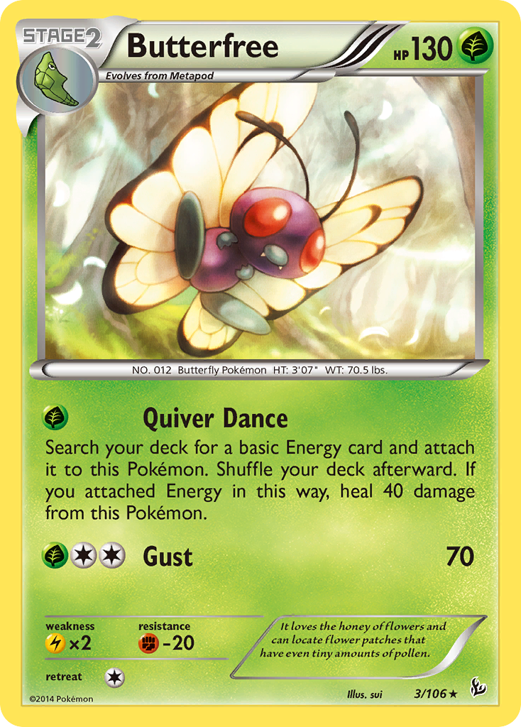 Butterfree – Flashfire